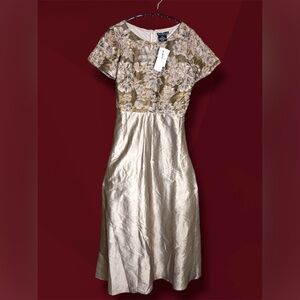 Pisarro Nights Elegant Floral Lace Dress